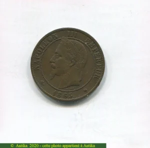 10 CENTIMES NAP III T.L