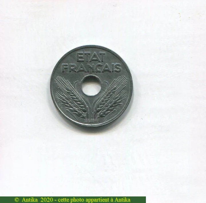 20 CENTIMES A.G.M.M. Type 20