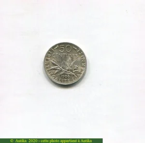 50 CENTIMES SEMEUSE