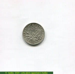 50 CENTIMES SEMEUSE