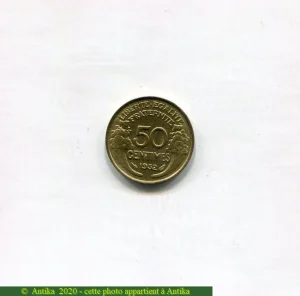 50 CENTIMES MORLON Bronze-Alu