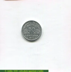 50 CENTIMES BAZOR Aluminium