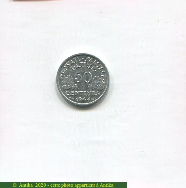 50 CENTIMES BAZOR Aluminium