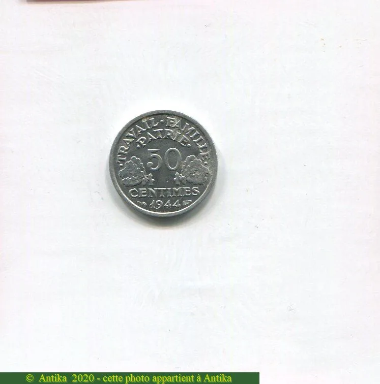 50 CENTIMES BAZOR Aluminium