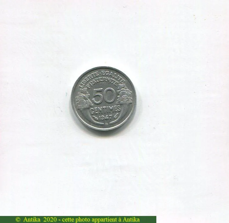 50 CENTIMES MORLON Aluminium
