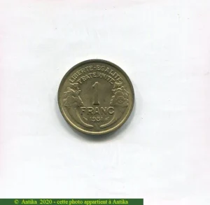 1 FRANC MORLON Bronze-Alu