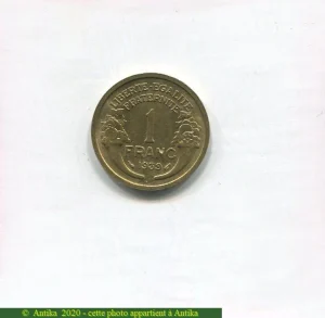 1 FRANC MORLON Bronze-Alu