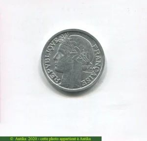 2 FRANCS MORLON Aluminium