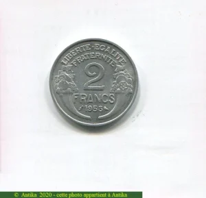 2 FRANCS MORLON Aluminium