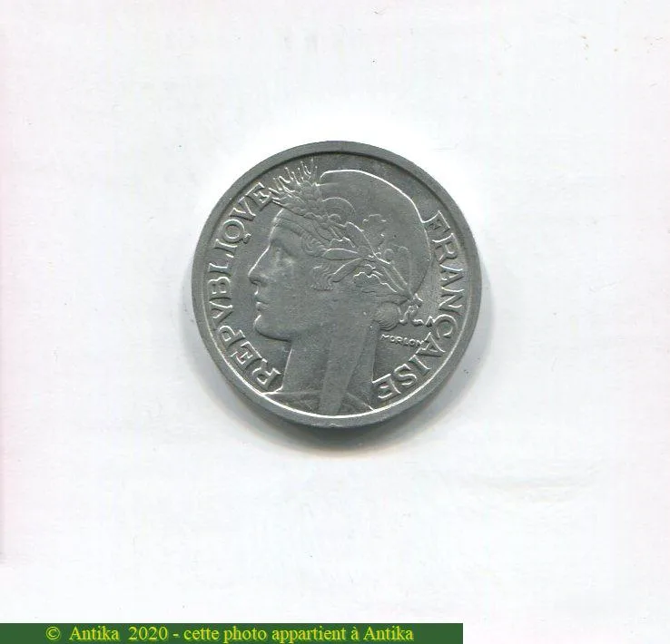 2 FRANCS MORLON Aluminium