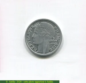 2 FRANCS MORLON Aluminium