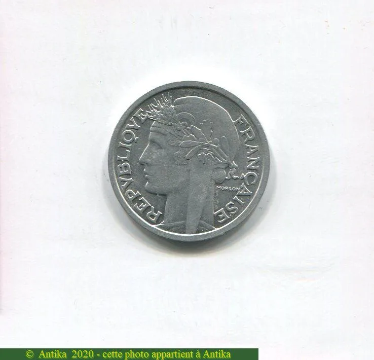 2 FRANCS MORLON Aluminium