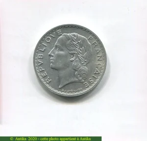 5 FRANCS LAVRILLIER Aluminium