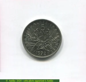 5 FRANCS SEMEUSE Cupro-nickel