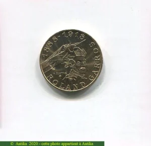 10 FRANCS ROLLAND GARROS
