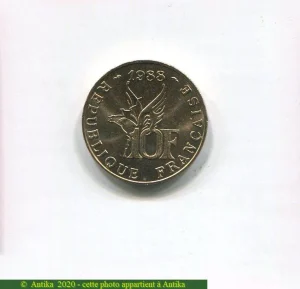 10 FRANCS ROLLAND GARROS