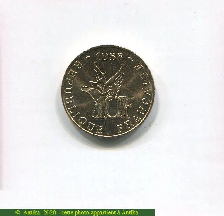 10 FRANCS ROLLAND GARROS