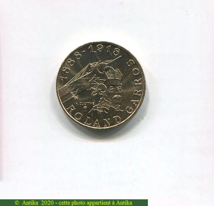 10 FRANCS ROLLAND GARROS