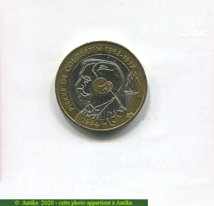 20 FRANCS PIERRE DE COUBERTIN