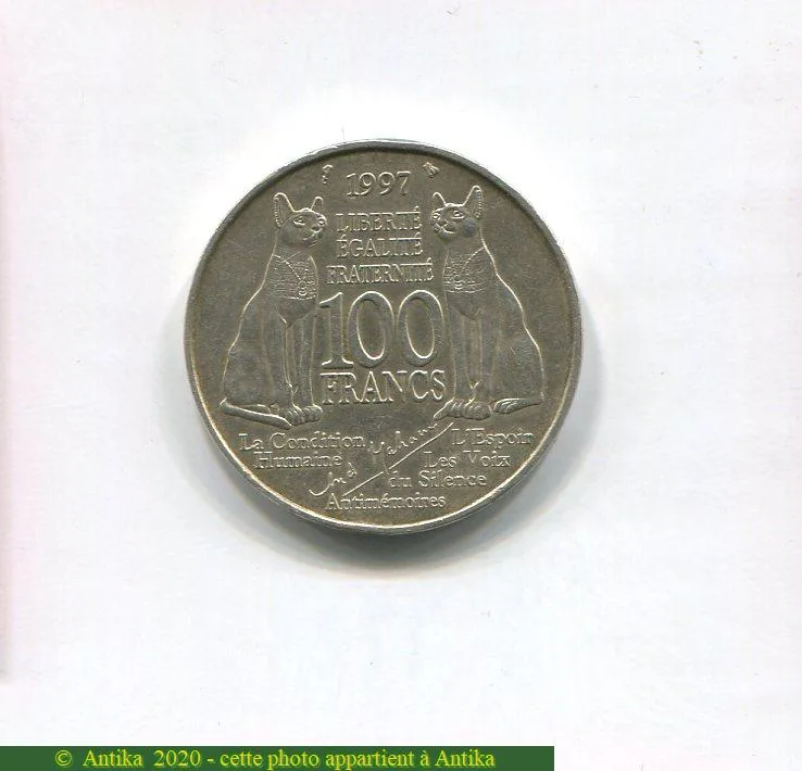 100 FRANCS ANDRE MALRAUX