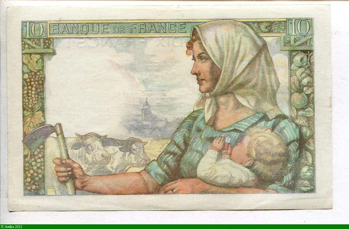 10 FRANCS MINEUR - type 1941