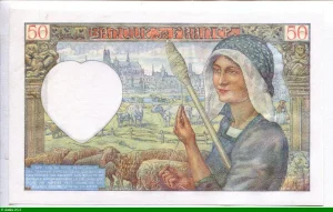 50 FRANCS JACQUES CŒUR - Type 1941