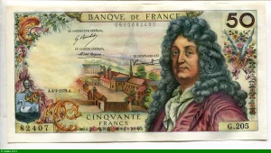50 FRANCS RACINE - Type 1962