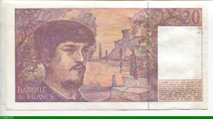 20 FRANCS DEBUSSY - Type 1980 à fil sécurité
