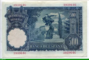 500 Pesetas Mariano Benlliure PROMO