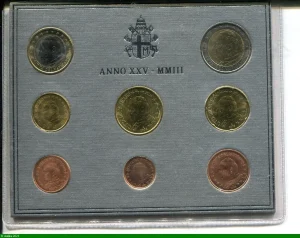 Séries BU € VATICAN