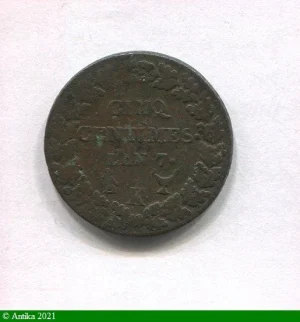 5 CENTIMES DUPRE
