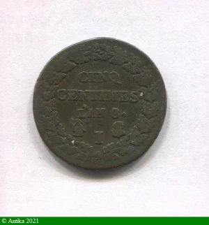 5 CENTIMES DUPRE