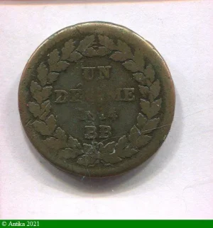 1 DECIME NAPOLEON Ier