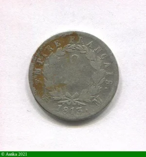2 FRANCS NAP EMP revers EMPIRE