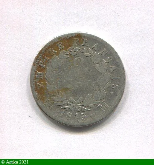2 FRANCS NAP EMP revers EMPIRE
