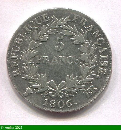 5 FRANCS NAP EMP