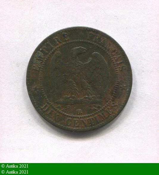 10 CENTIMES NAP III T.L