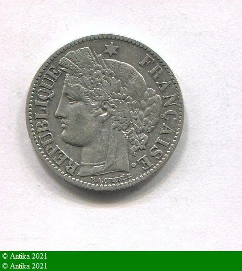 2 FRANCS CERES avec légende