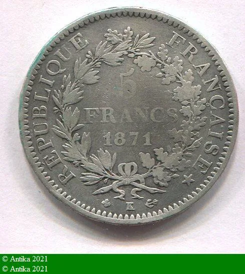 5 FRANCS HERCULE