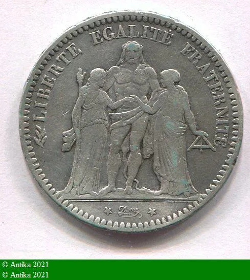 5 FRANCS HERCULE