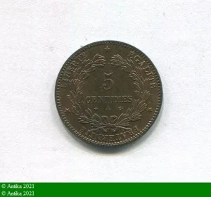 5 CENTIMES CERES