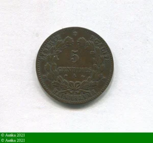 5 CENTIMES CERES