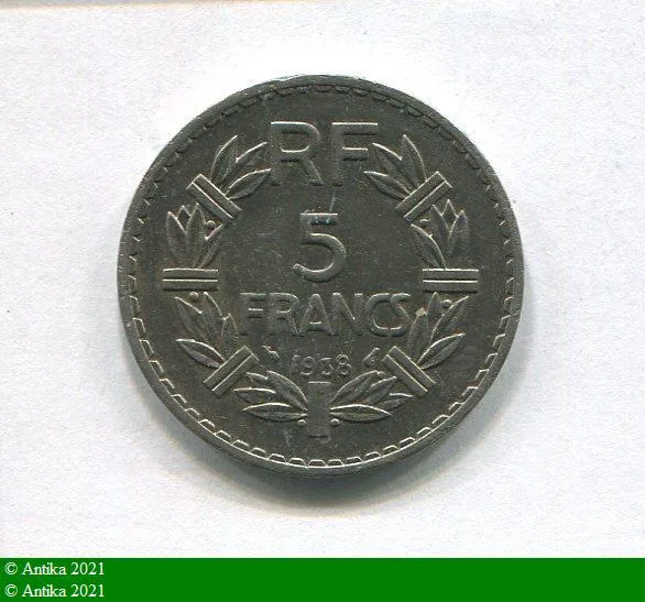 5 FRANCS LAVRILLIER Nickel