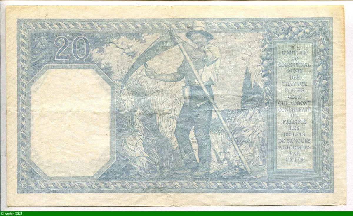 20 FRANCS BAYARD - Type1916