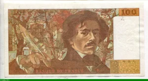 100 FRANCS DELACROIX - Type 1978 "imprimé en continu"
