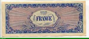 100 FRANCS Verso "France"