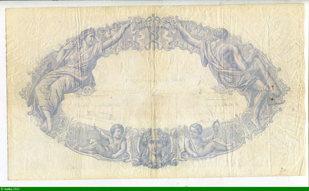 500 FRANCS BLEU & ROSE -Type 1888 modifié