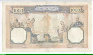 1000 FRANCS CERES & MERCURE - Type 1927 modifié