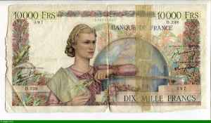 10 000 FRANCS GENIE Français- Type 1945