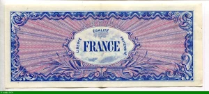 50 FRANCS Verso "France"
